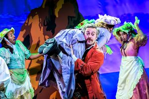 Hasani Allen (as a daughter), Trevor Martin (as the Pirate King), Erin Frances @ BroadwayWorld Hasani Allen (as a daughter), Trevor Martin (as the Pirate King), Erin Frances Photo