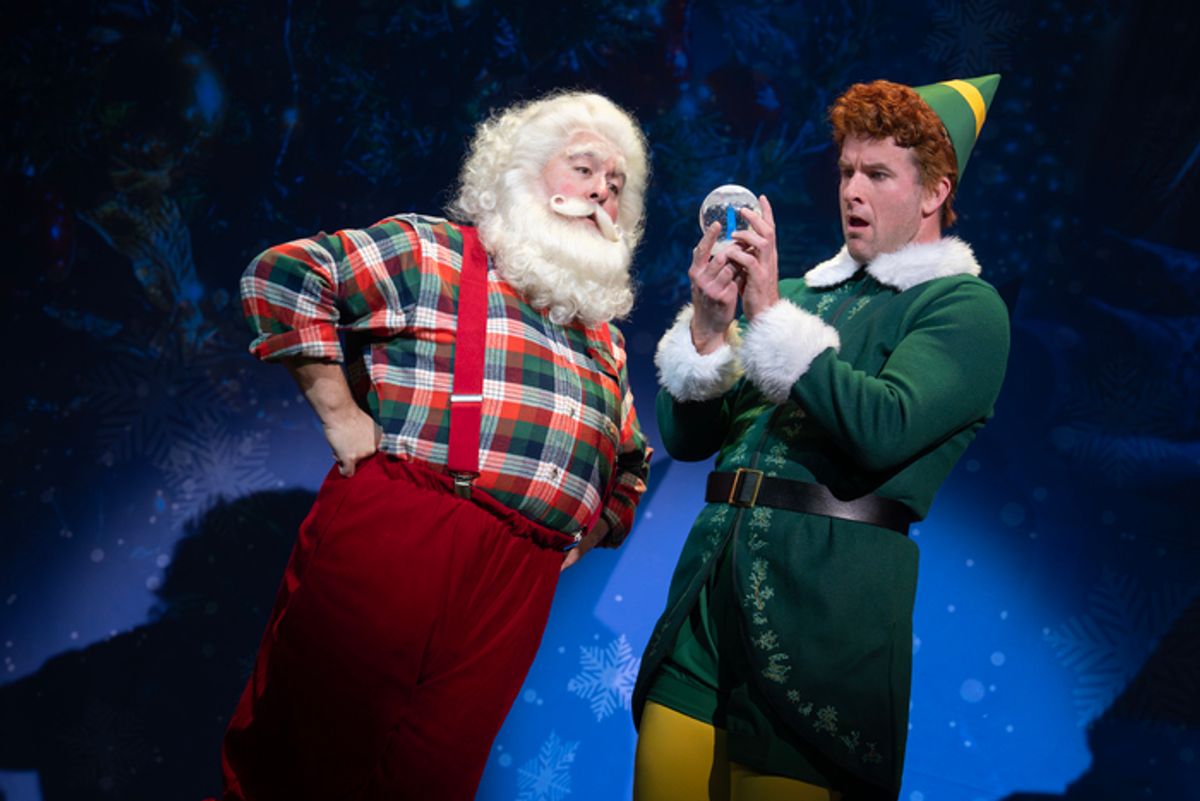 Brian Ray Norris as Santa and Chris Stevens at 