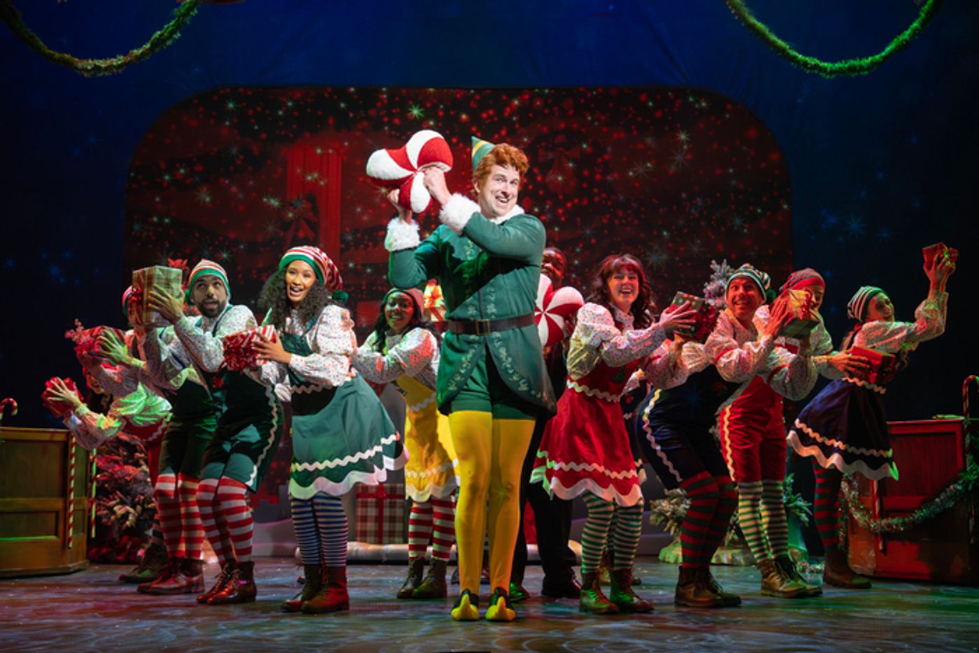 Photos: ELF: THE MUSICAL At Bucks County Playhouse Photos: ELF: THE MUSICAL At Bucks County Playhouse Image