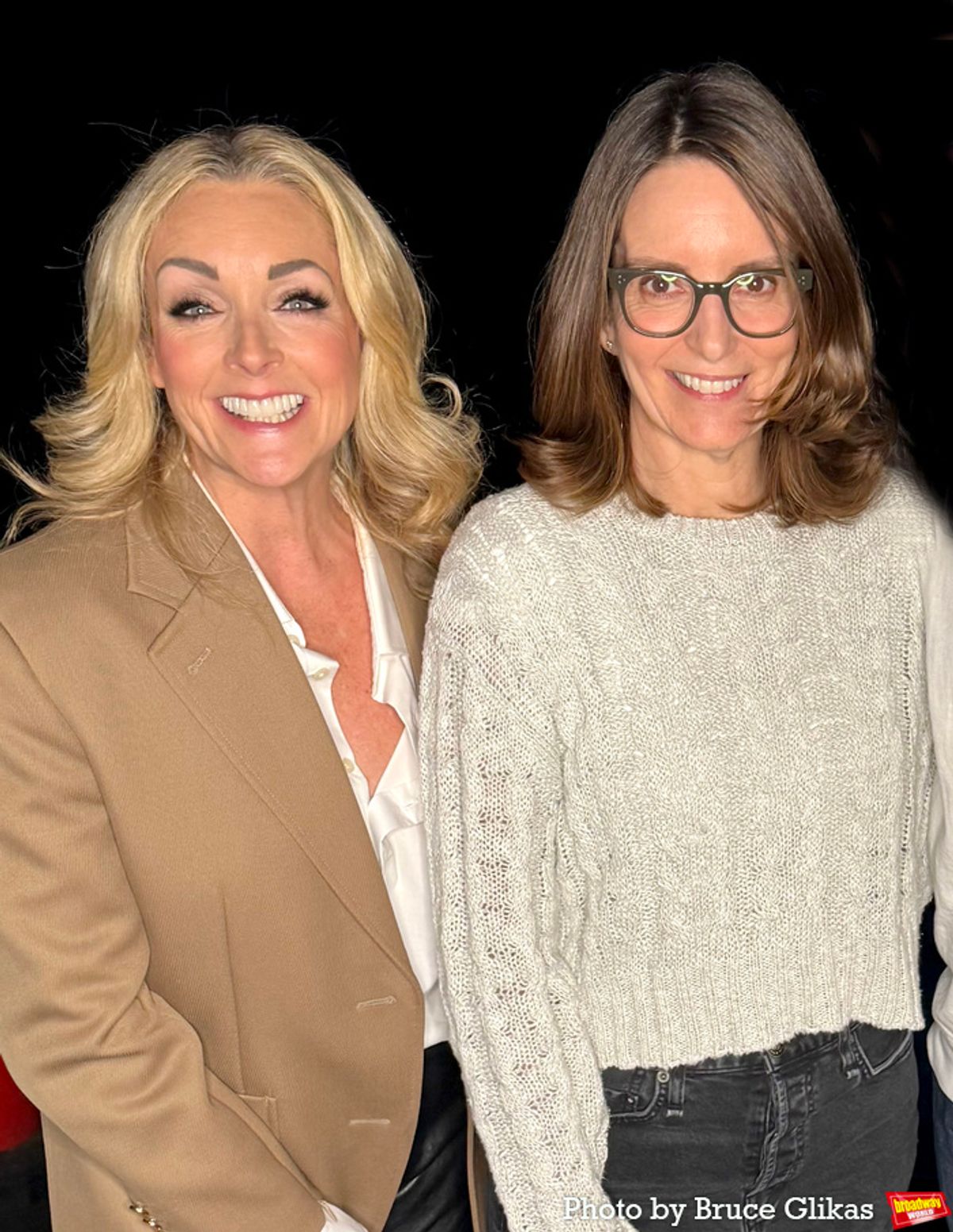Jane Krakowski and Tina Fey  at 
