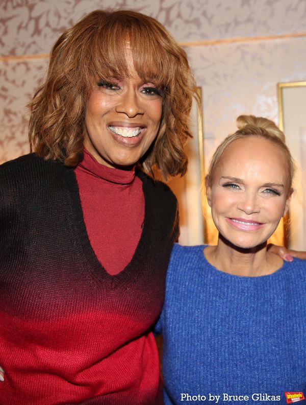 Gayle King and Kristin Chenoweth  Photo