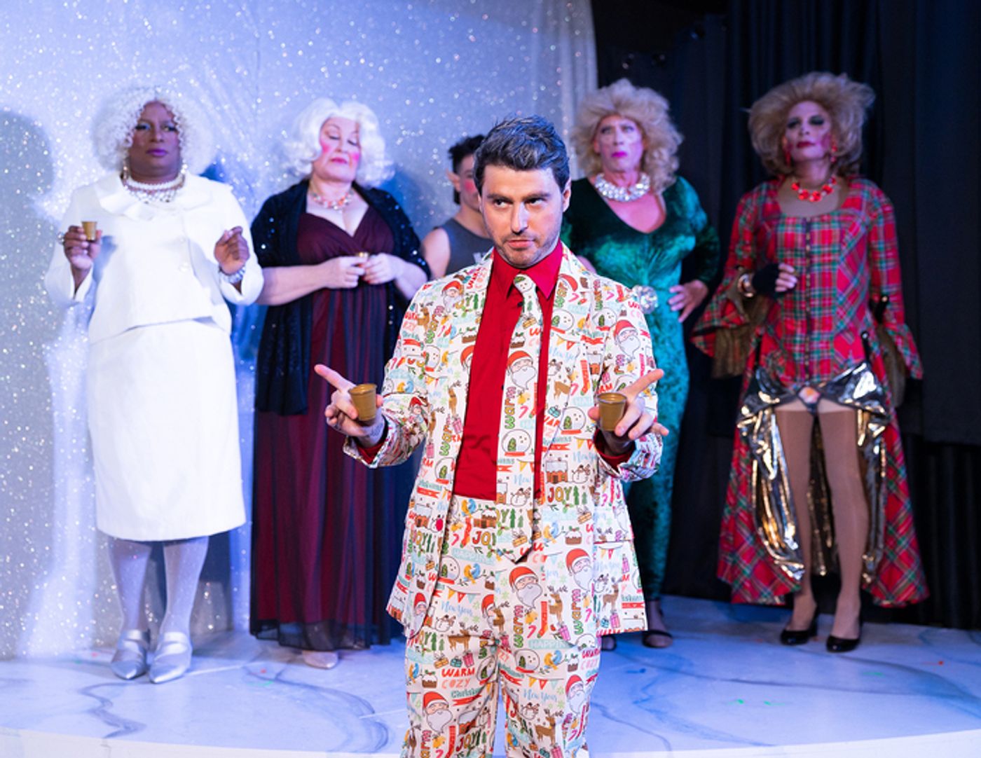 Photos: THE REAL HOUSEWIVES OF THE NORTH POLE Holiday Parody At The Clutch Photos: THE REAL HOUSEWIVES OF THE NORTH POLE Holiday Parody At The Clutch Image