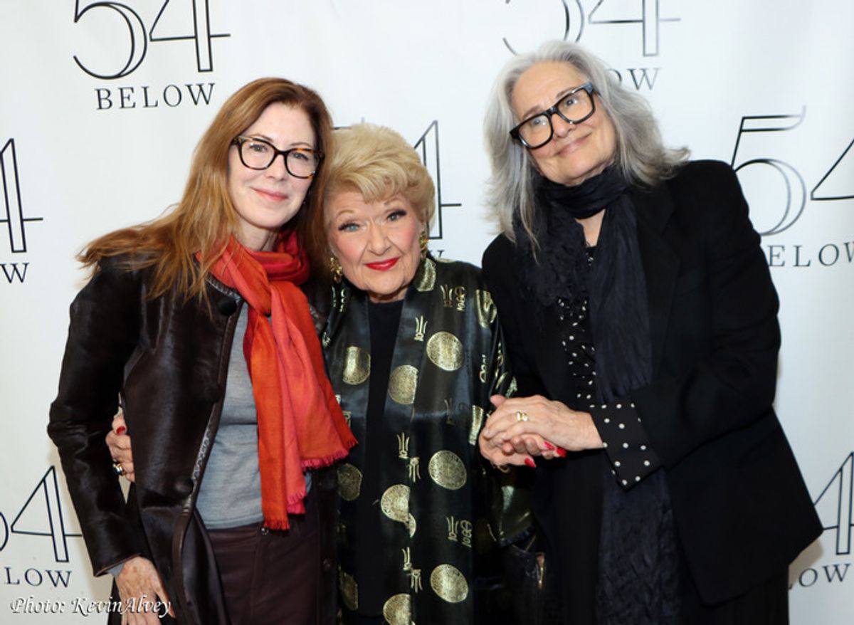 Dana Delany, Marilyn Maye at 