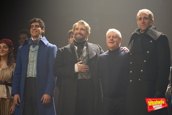 Elsa Ruiz, Quique Niza, Adrian Salzedo, Cameron Mackintosh y Pitu Manubens       Photo