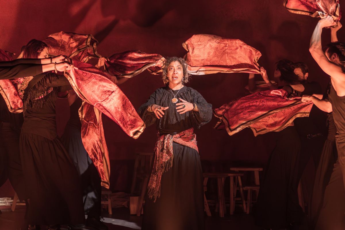 Melanie La Barrie at 