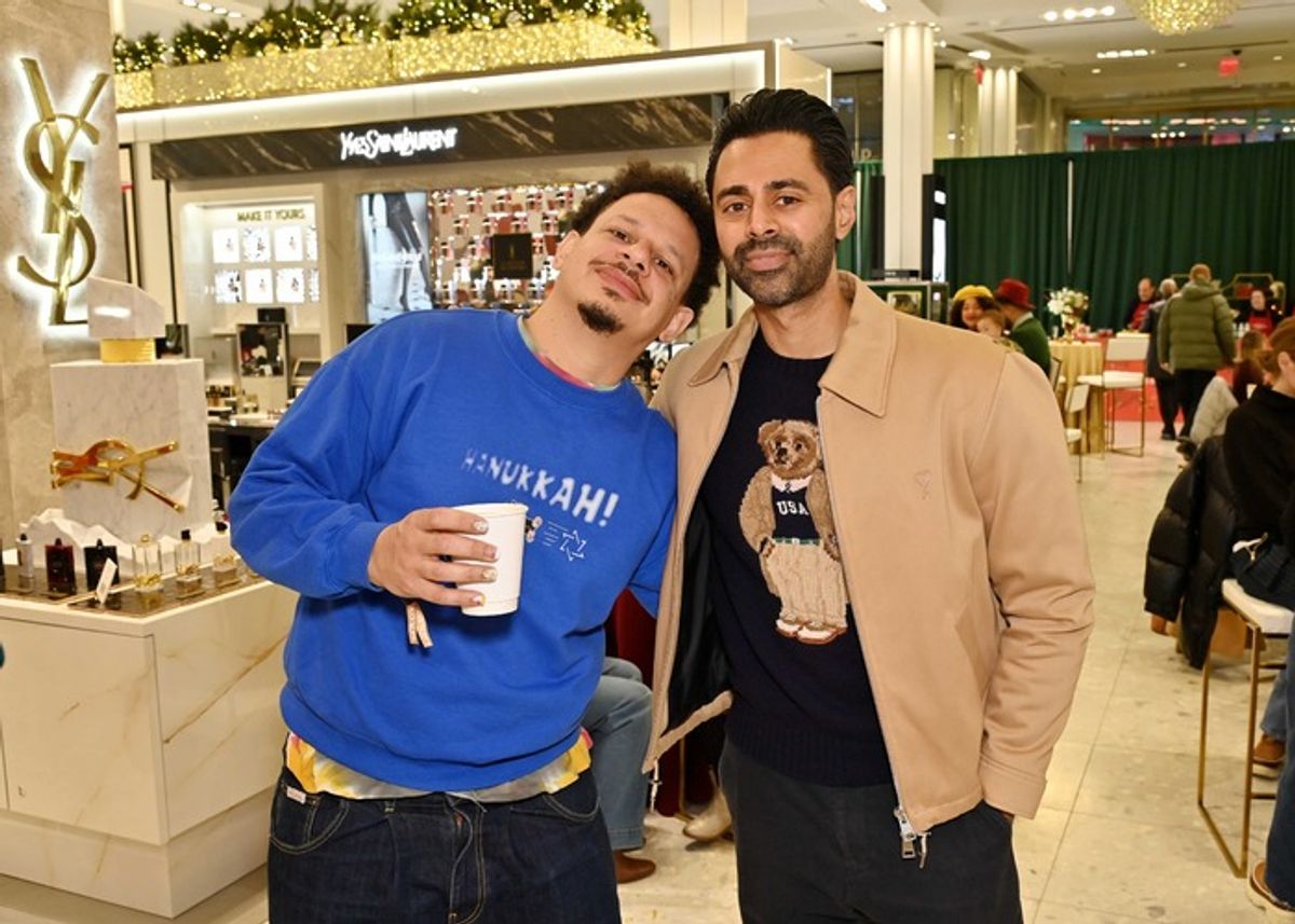 Eric André and Hasan Minhaj at 