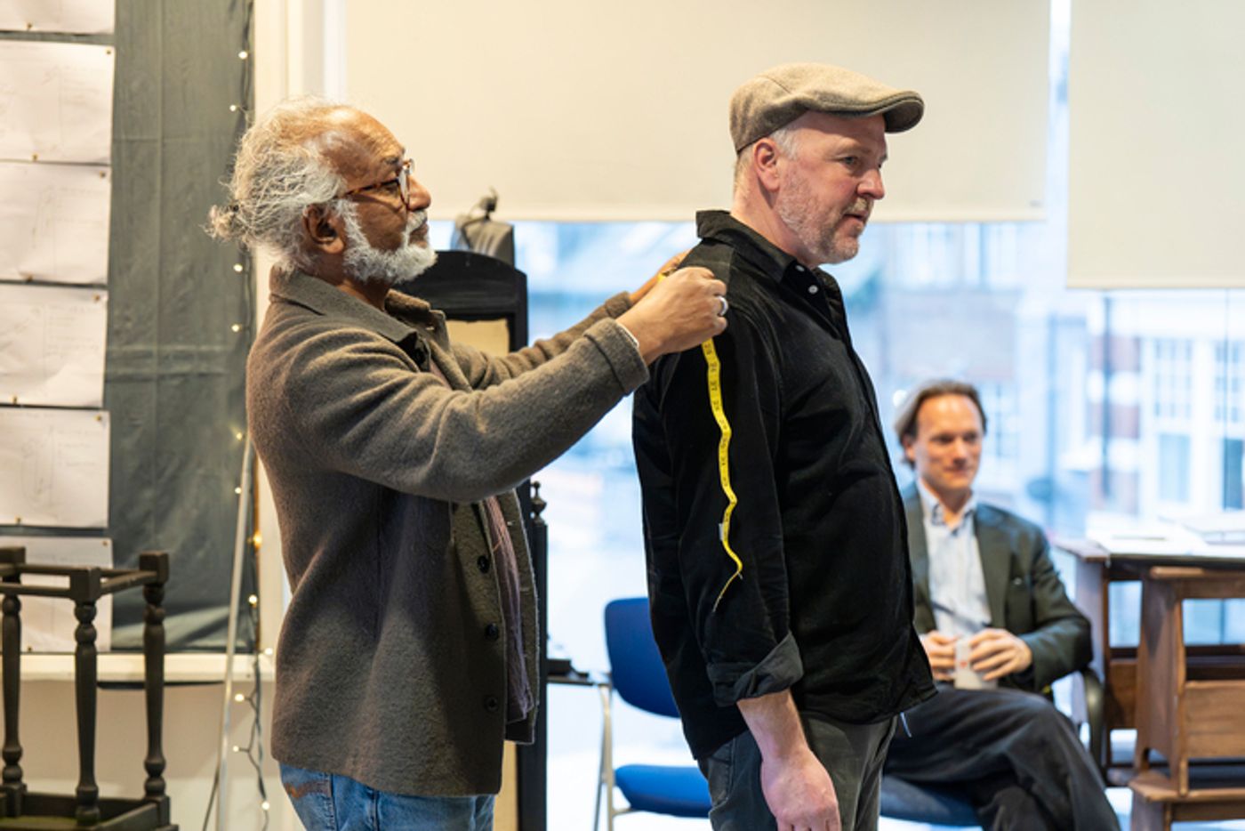Photos: Patricia Hodge and Robert Bathurst in Rehearsals for THE RIVALS at Orange Tree Photos: Patricia Hodge and Robert Bathurst in Rehearsals for THE RIVALS at Orange Tree Image