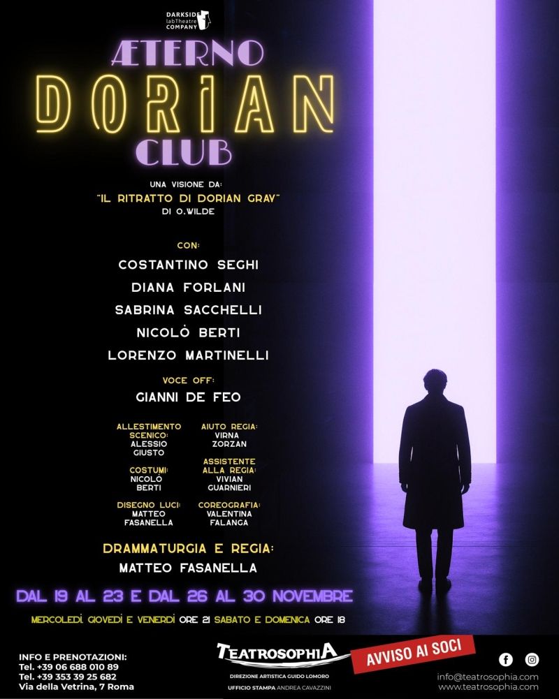 Review: AETERNO DORIAN CLUB al TEATROSOPHIA  Image