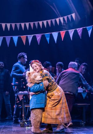 James Hameed and Arti Shah as Paddington with Amy Ellen Richardson Photo