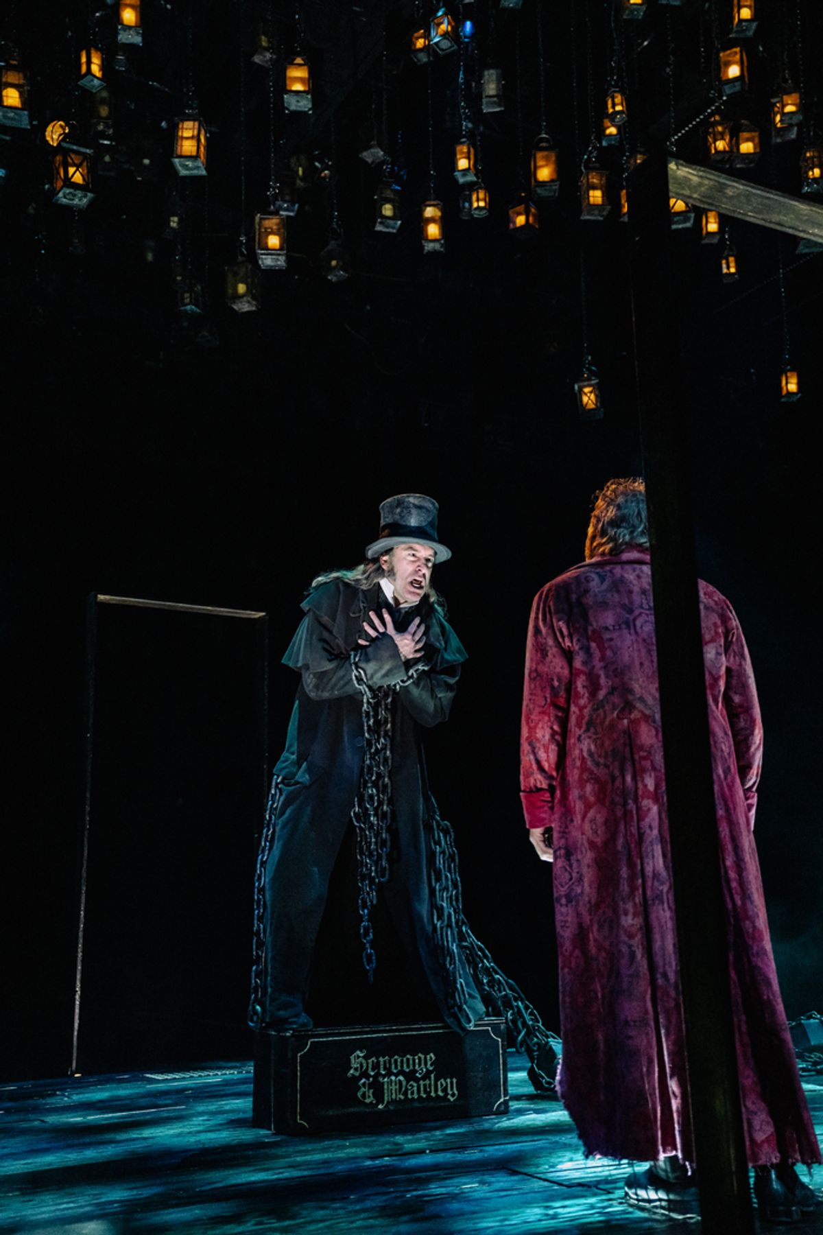 Chris Hoch and Michael Cerveris at 