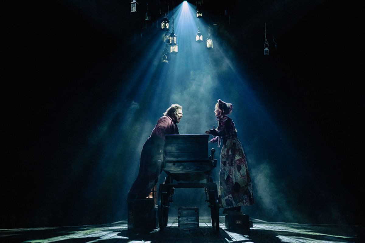 Michael Cerveris and Ashlyn Maddox  at 