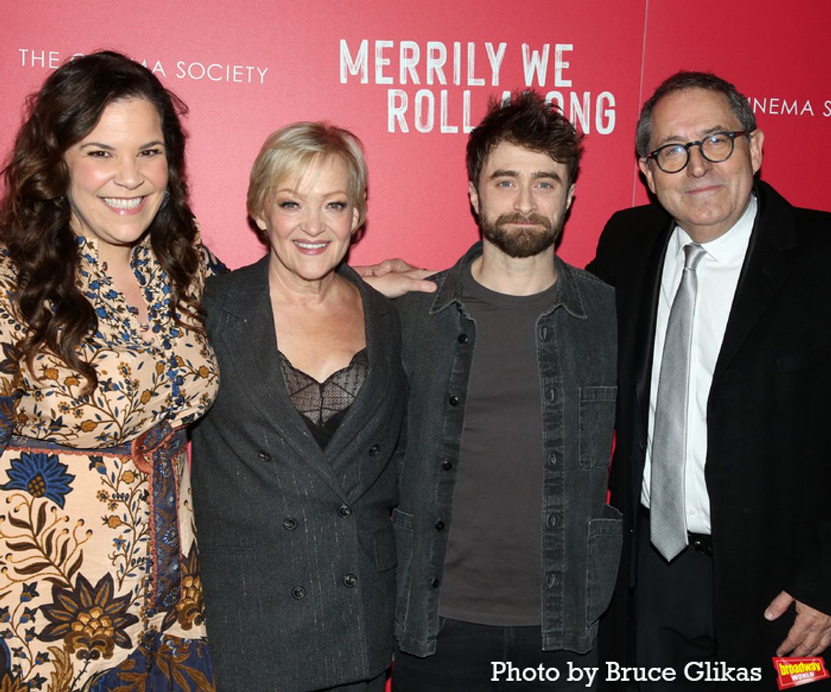 Lindsay Mendez, Director Maria Friedman, Daniel Radcliffe and Sony Pictures Classics Michael Barker at 