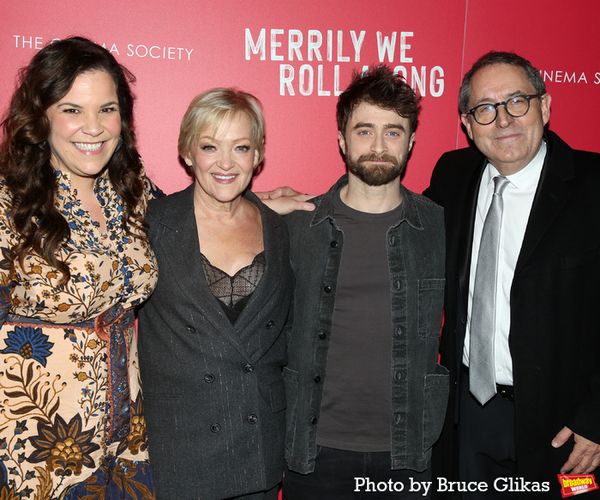Lindsay Mendez, Director Maria Friedman, Daniel Radcliffe and Sony Pictures Classics  Photo