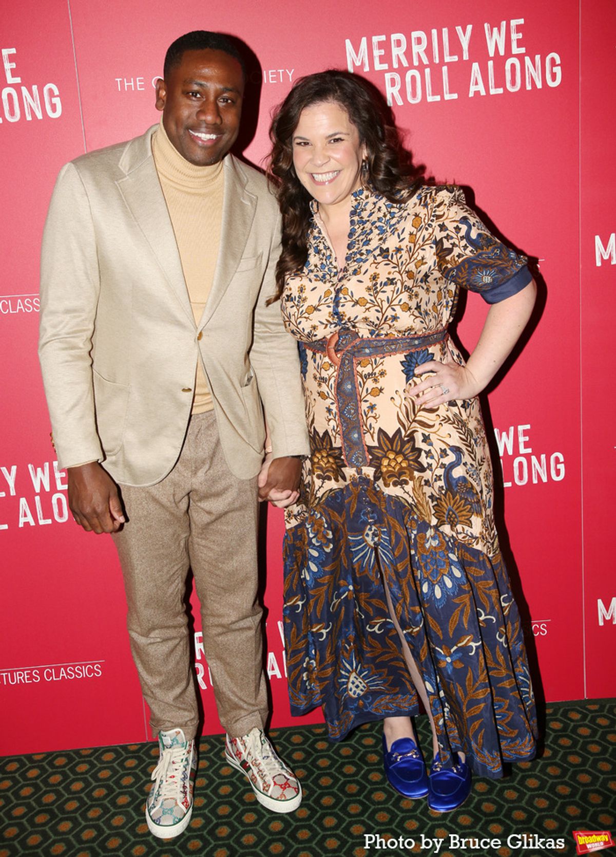 J. Alex Brinson and Lindsay Mendez at 