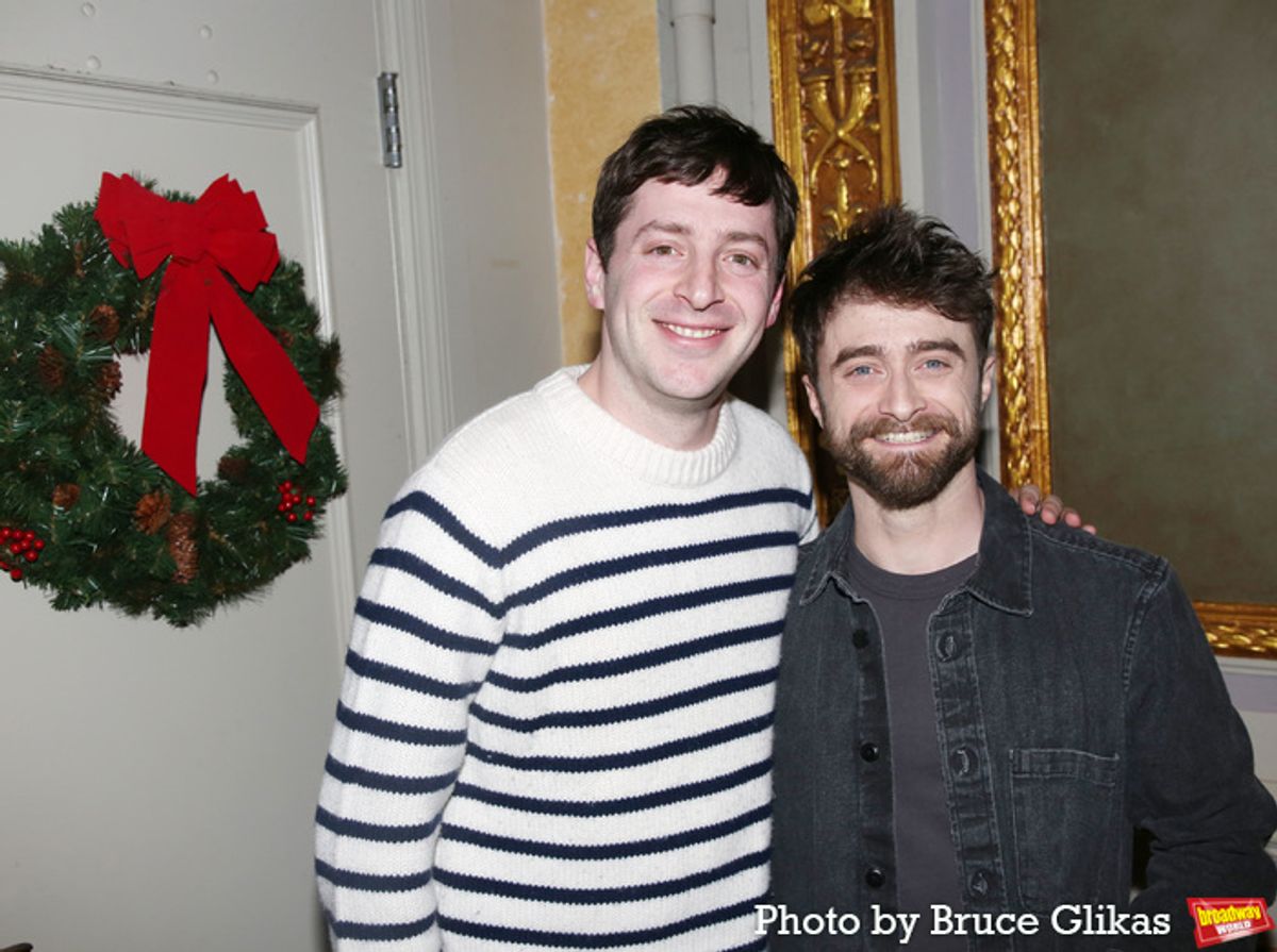 Alex Edelman and Daniel Radcliffe  at 