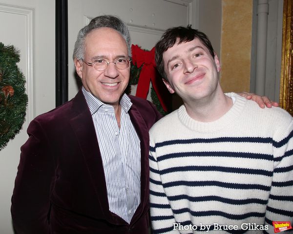 Cinema Society Producer Andrew Saffir and Alex Edelman  Photo