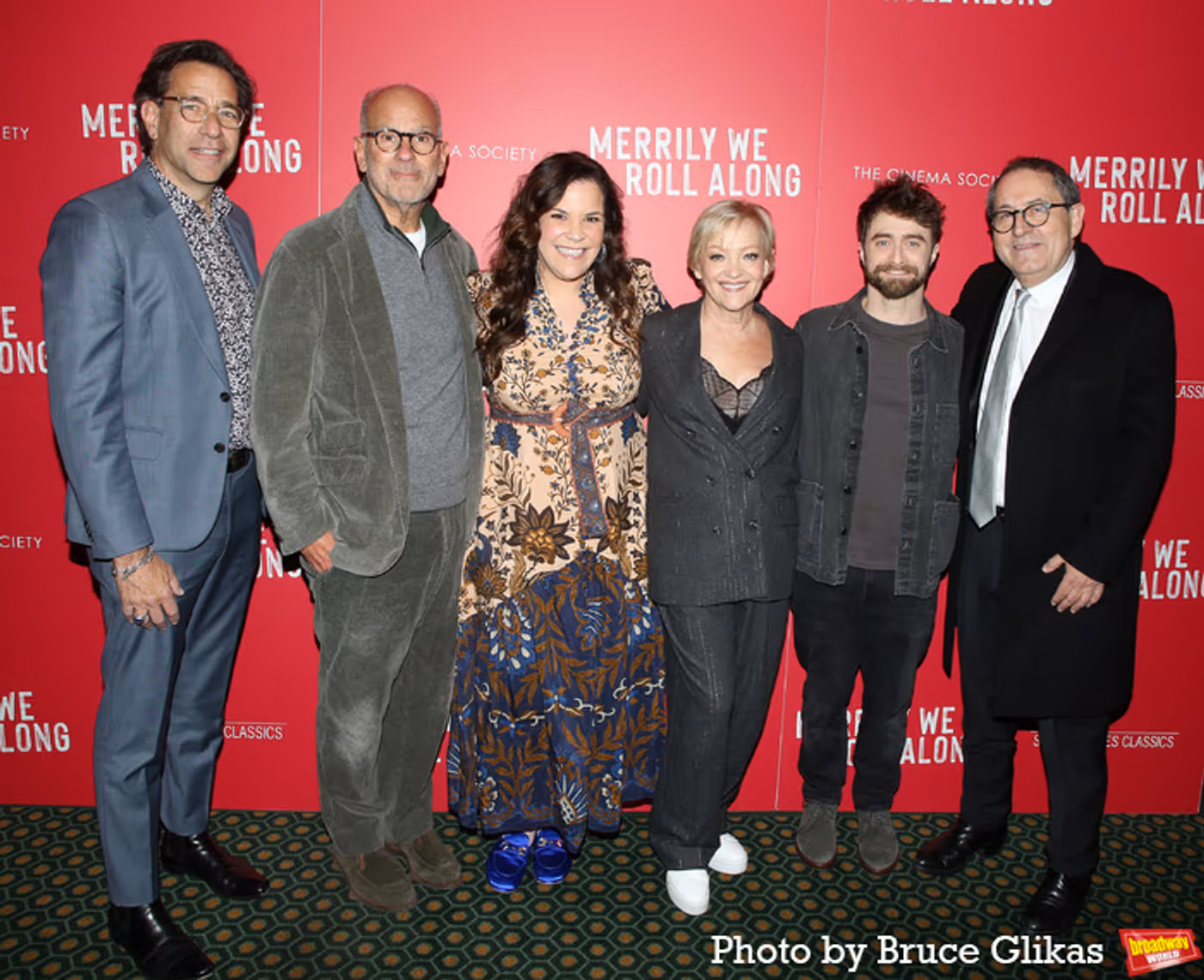 Photos: Daniel Radcliffe, Lindsay Mendez, and More at the MERRILY WE ROLL ALONG NYC Film Premiere  Image
