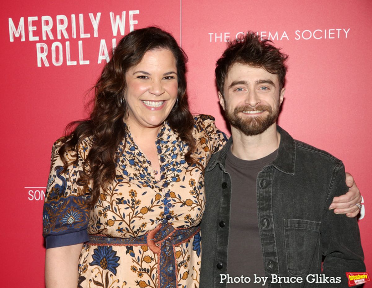 Lindsay Mendez and Daniel Radcliffe  at 