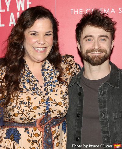 Lindsay Mendez and Daniel Radcliffe  Photo