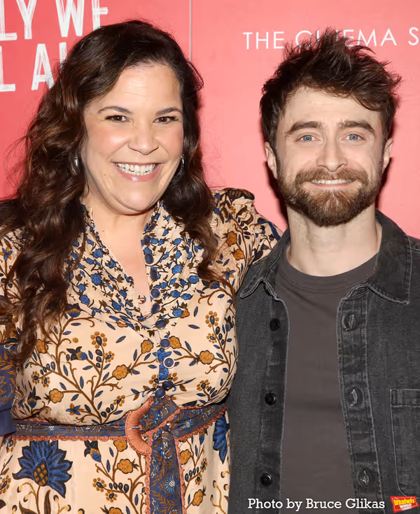 Lindsay Mendez and Daniel Radcliffe  Photo