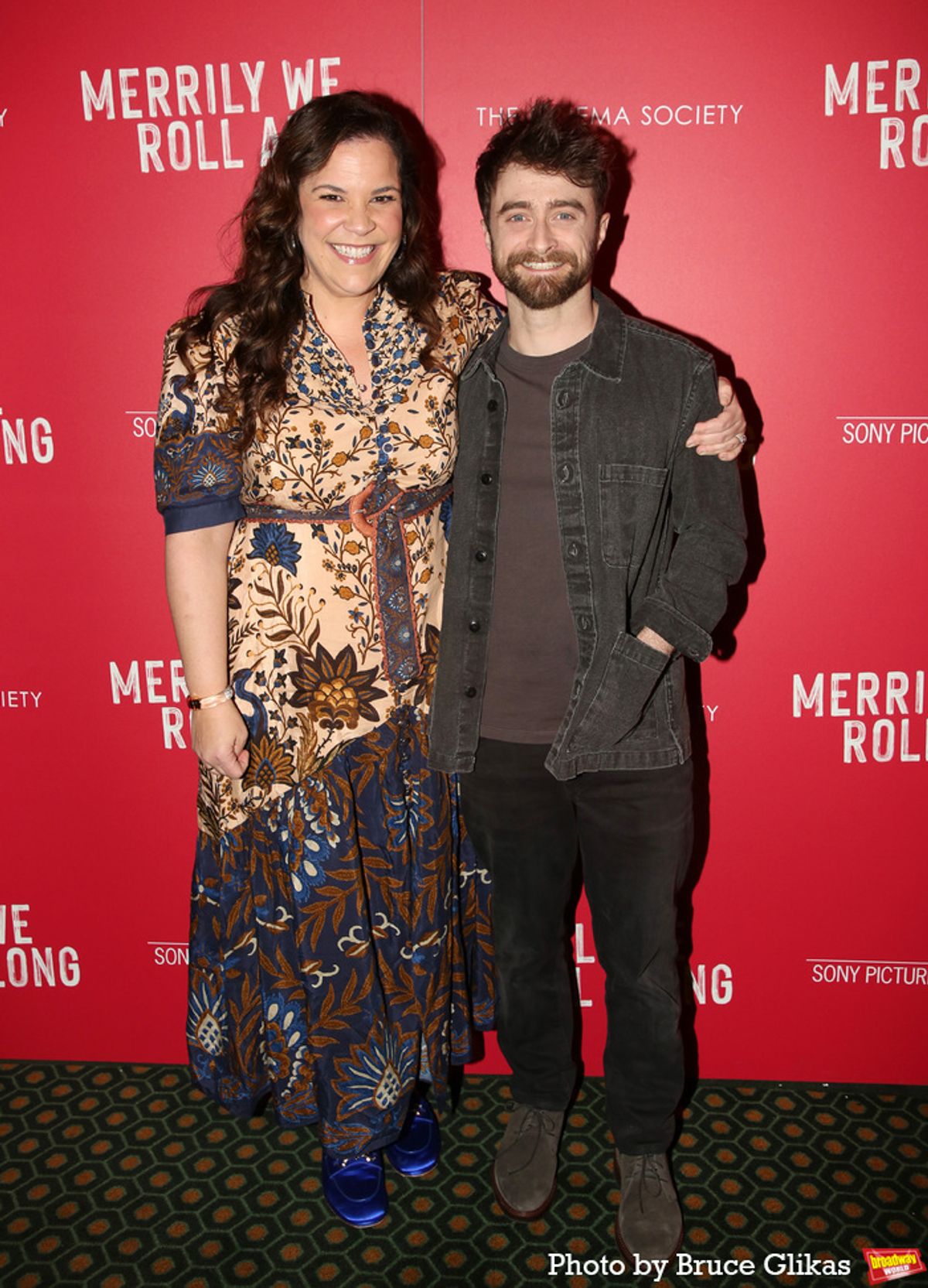 Lindsay Mendez and Daniel Radcliffe  at 