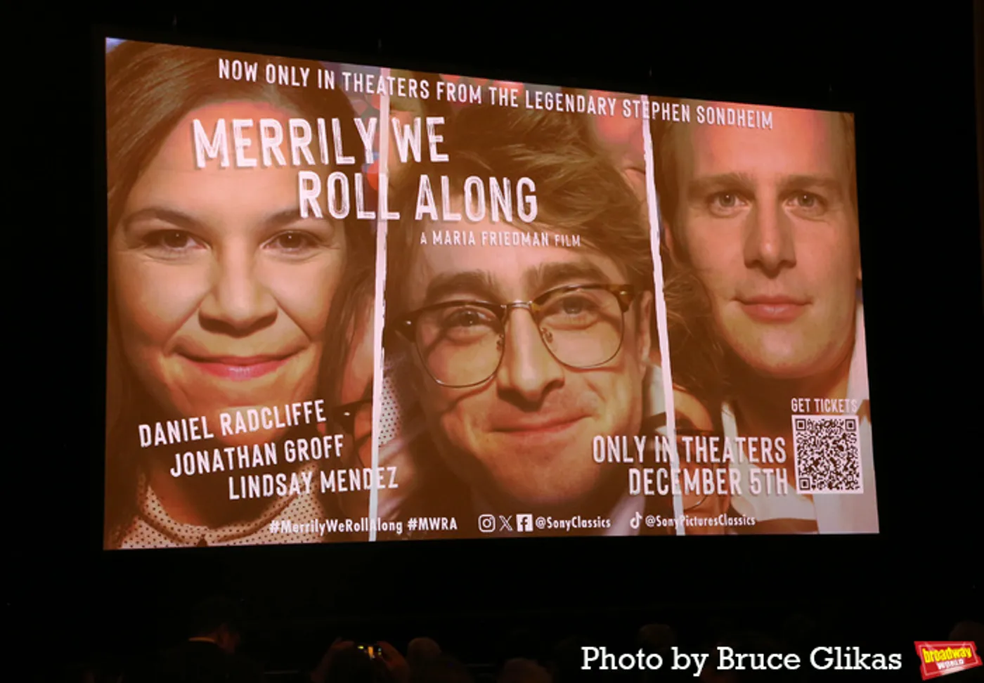 Photos: Daniel Radcliffe, Lindsay Mendez, and More at the MERRILY WE ROLL ALONG NYC Film Premiere  Image