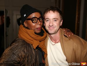Noma Dumezweni and Tom Felton @ BroadwayWorld Noma Dumezweni and Tom Felton Photo