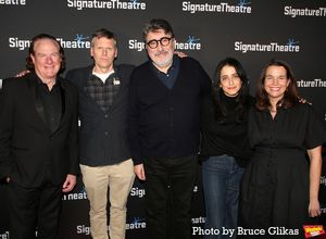 Signature Theater Company Executive Director Timothy J. McClimon, Playwright Will Eno Photo