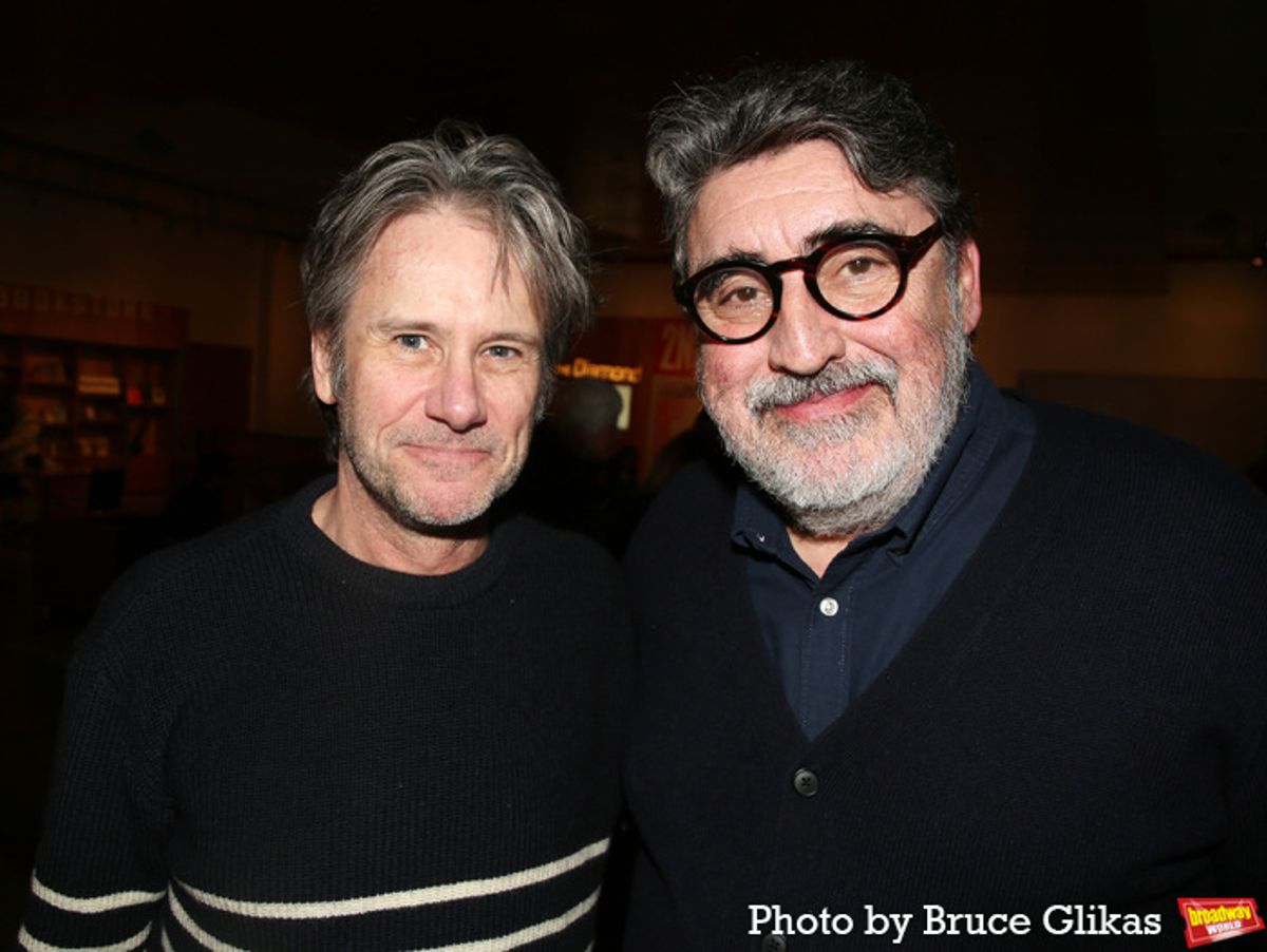 Josh Hamilton and Alfred Molina at 