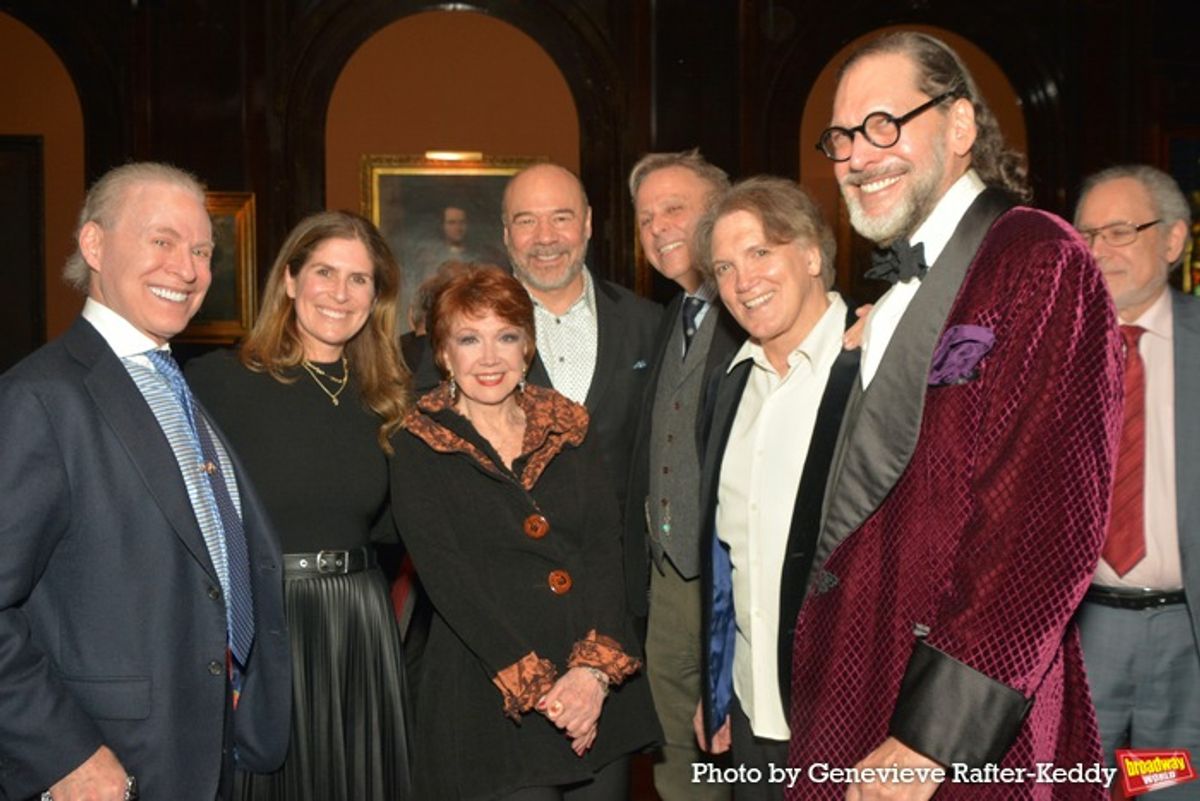 Richard Weinberg, Julia Weinberg, Donna McKechnie, Danny Burstein, Gray Coleman, Charles Busch and David Staller at 