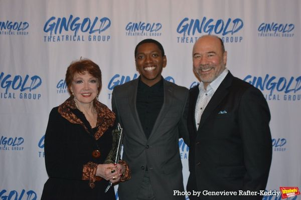Donna McKechnie, Isaiah Josiah and Danny Burstein Photo