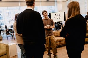 The cast of All Out: Comedy About Ambition by Simon Rich @ BroadwayWorld The cast of All Out: Comedy About Ambition by Simon Rich Photo