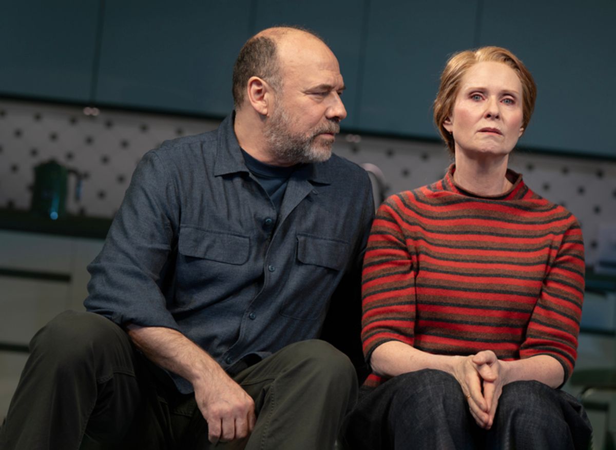 Danny Burstein, Cynthia Nixon at 