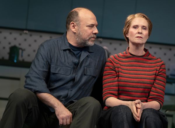 Danny Burstein, Cynthia Nixon Photo