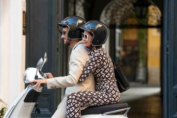 Eugenio Franceschini, Lily Collins Photo