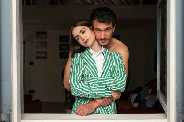 Lily Collins, Eugenio Franceschini Photo
