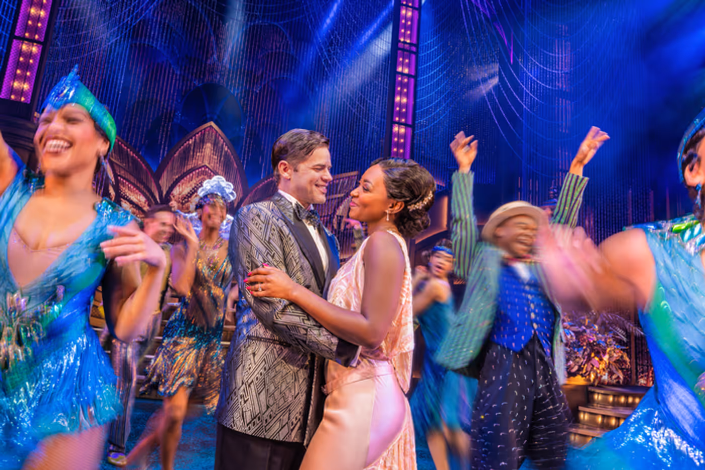 Photos: Jeremy Jordan and Aisha Jackson in THE GREAT GATSBY  Image