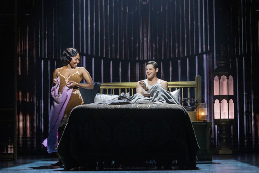 Photos: Jeremy Jordan and Aisha Jackson in THE GREAT GATSBY  Image