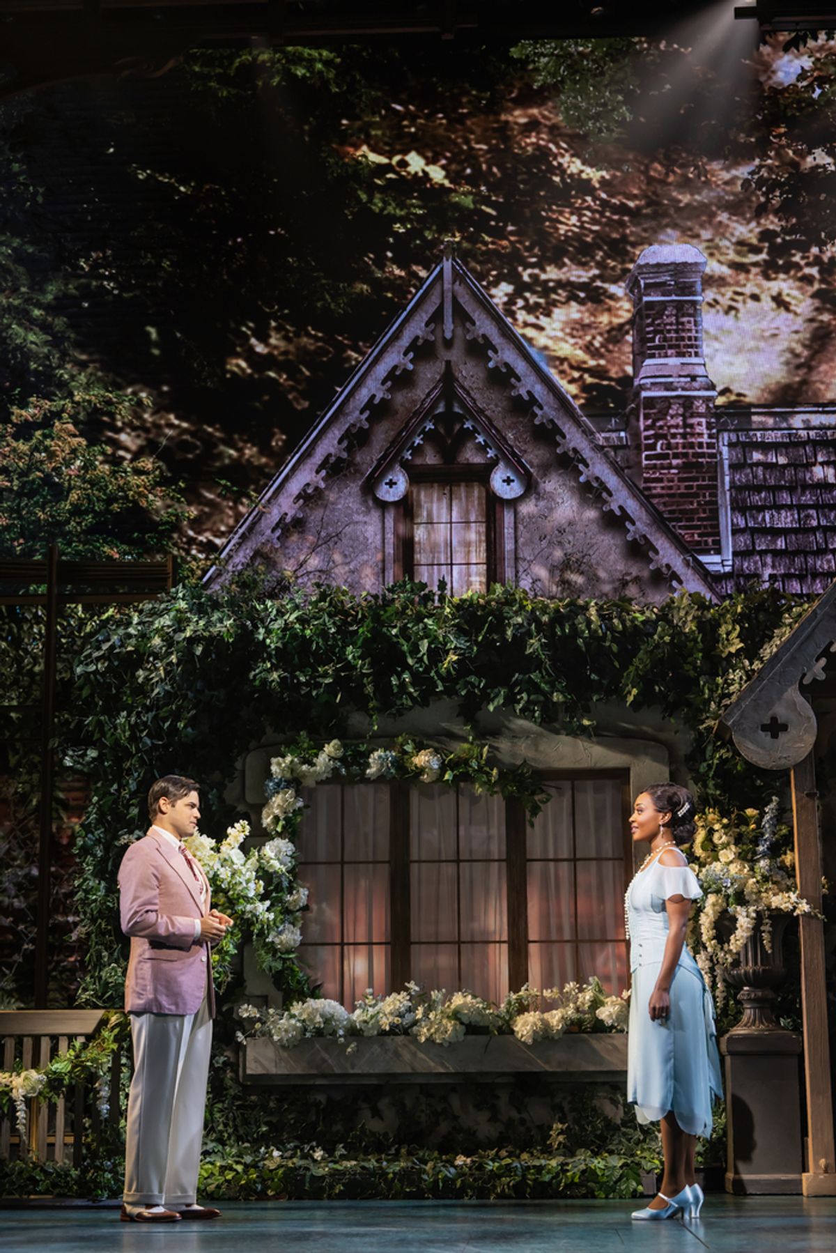 Jeremy Jordan and Aisha Jackson at 