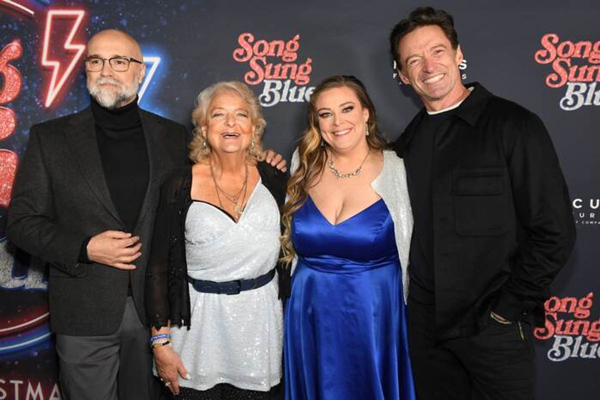 Craig Brewer, Claire Sardina, Rachel Cartwright, Hugh Jackman at 