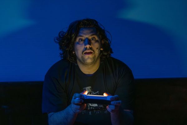 Michael Yussef Greene in Wilbury Theatre Group''s OCTET. Photo by Erin X. Smithers Photo