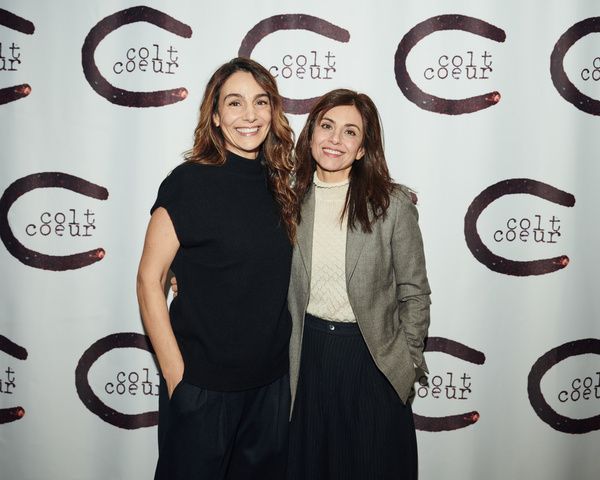Annie Parisse and Marjan Neshat Photo