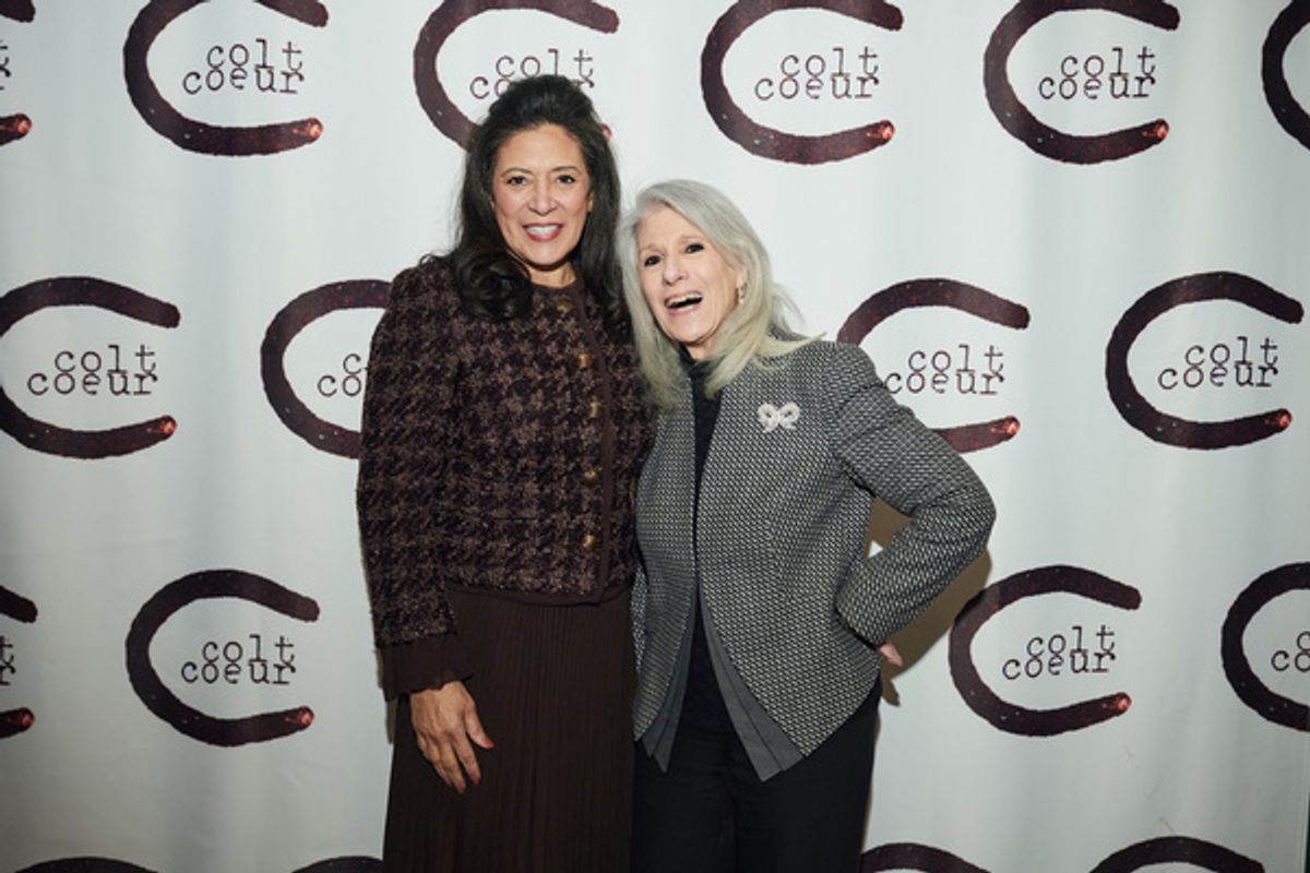 Iliana Guibert and Jamie deRoy at 