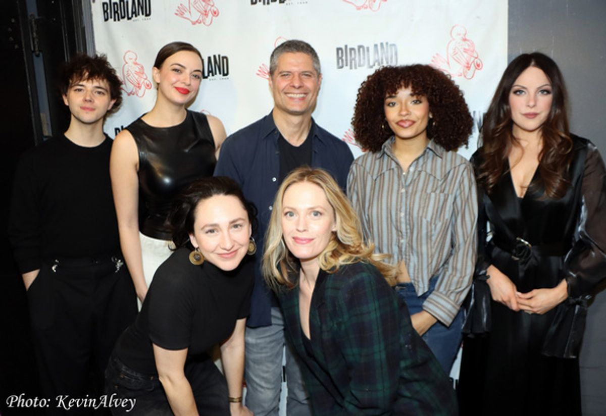 Jack Wolfe, Talia Suskauer, Tom Kitt, Amanda Reid, Elizabeth Gillies, Lauren Patten, Elizabeth Stanley at 