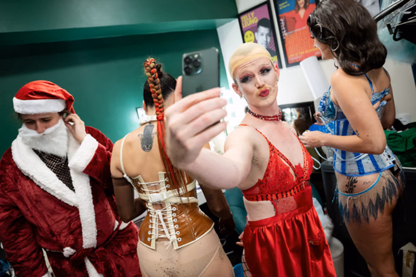 Photos: The Queer Without A Santa Claus Plays First Performance At The Laurie Beechman Theatre!  Image