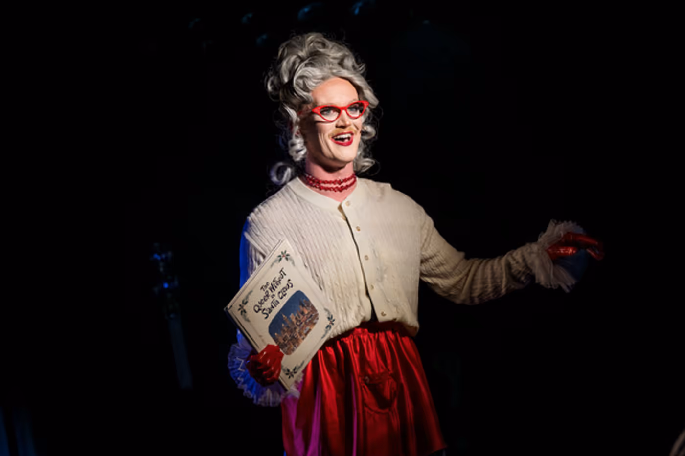 Photos: The Queer Without A Santa Claus Plays First Performance At The Laurie Beechman Theatre!  Image