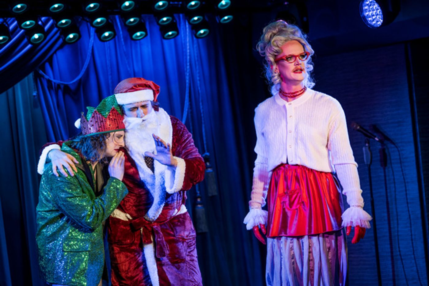 Photos: The Queer Without A Santa Claus Plays First Performance At The Laurie Beechman Theatre!  Image
