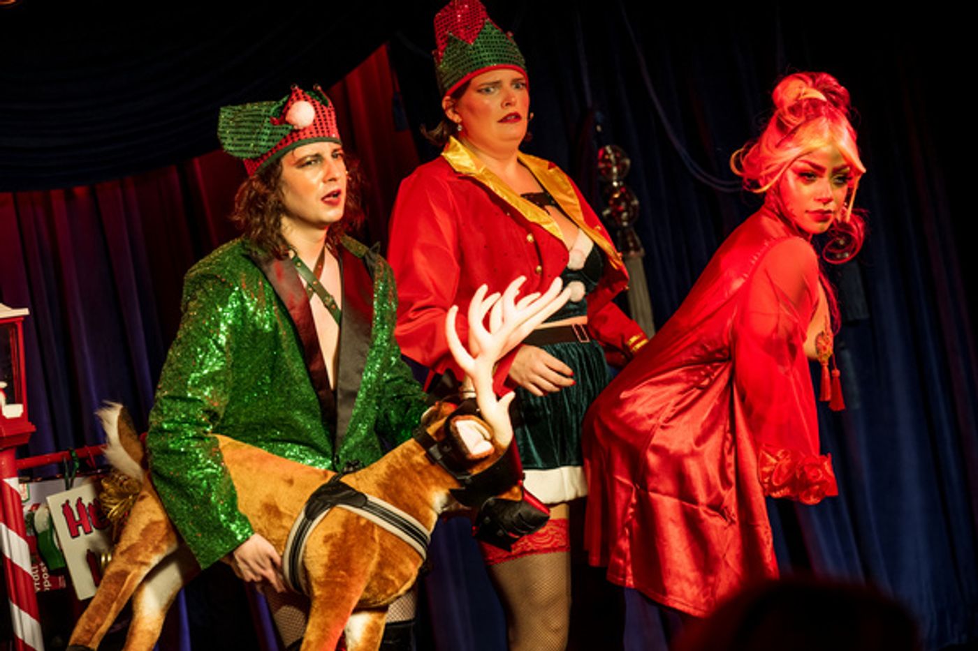 Photos: The Queer Without A Santa Claus Plays First Performance At The Laurie Beechman Theatre!  Image