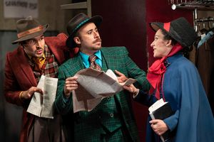 Tommy Gedrich, Calvin McCullough, and Julie Benko @ BroadwayWorld Tommy Gedrich, Calvin McCullough, and Julie Benko Photo