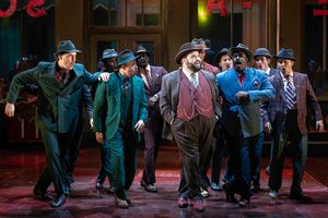 The cast of Guys and Dolls at Shakespeare Theatre Company Photo